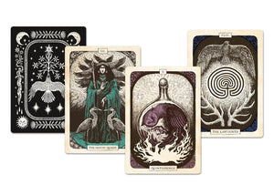 The Black Bird Oracle Deck: A 52-Card Deck and Guidebook || Deborah Harkness