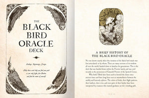 The Black Bird Oracle Deck: A 52-Card Deck and Guidebook || Deborah Harkness