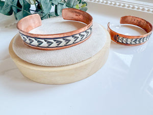 Copper Cuff Bracelet || Navajo Hand Crafted