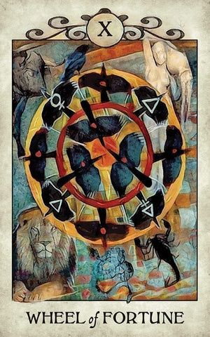 Crow Tarot: 78-Card Rider-Waite® Style Tarot Deck with Mystical Crow & Raven Artwork – Includes Guidebook, Intuitive Meanings, and Custom Spread for Beginners & Experts || MJ Cullinane