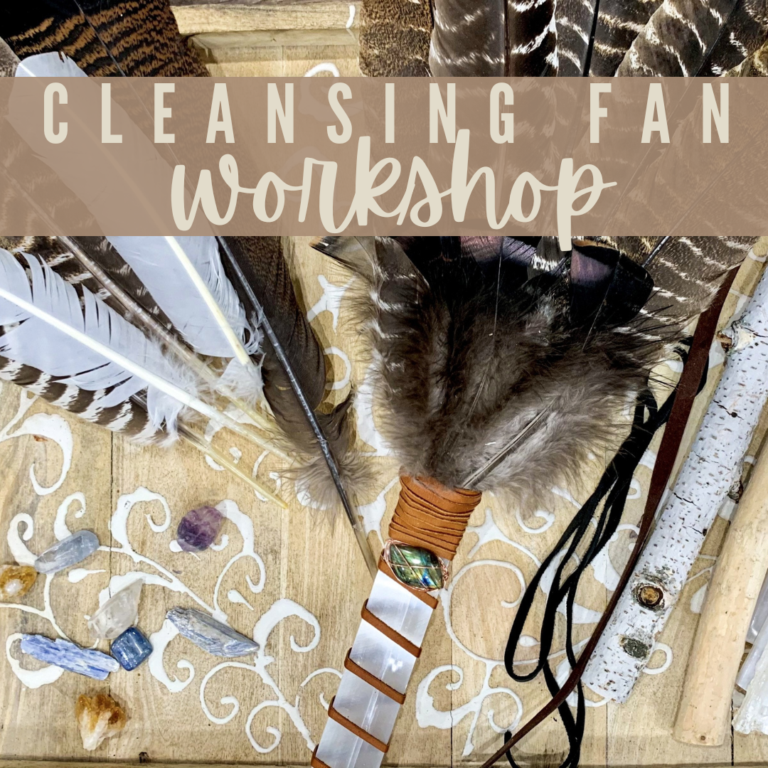 Cleansing Fan Workshop - Sunday, September 28 1pm-3pm