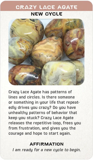 Crystal Message Cards || Valencia Chan