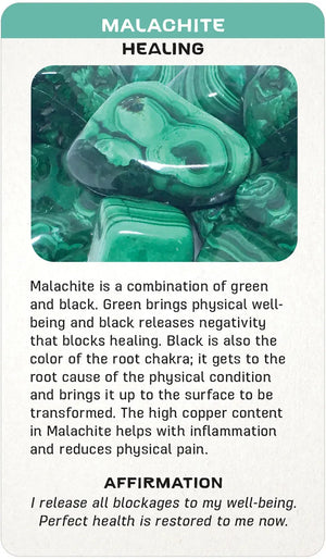 Crystal Message Cards || Valencia Chan