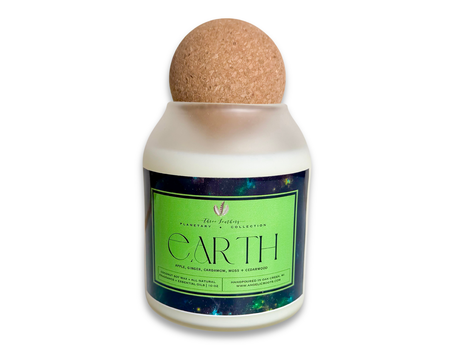 Earth || Planetary Candle Collection
