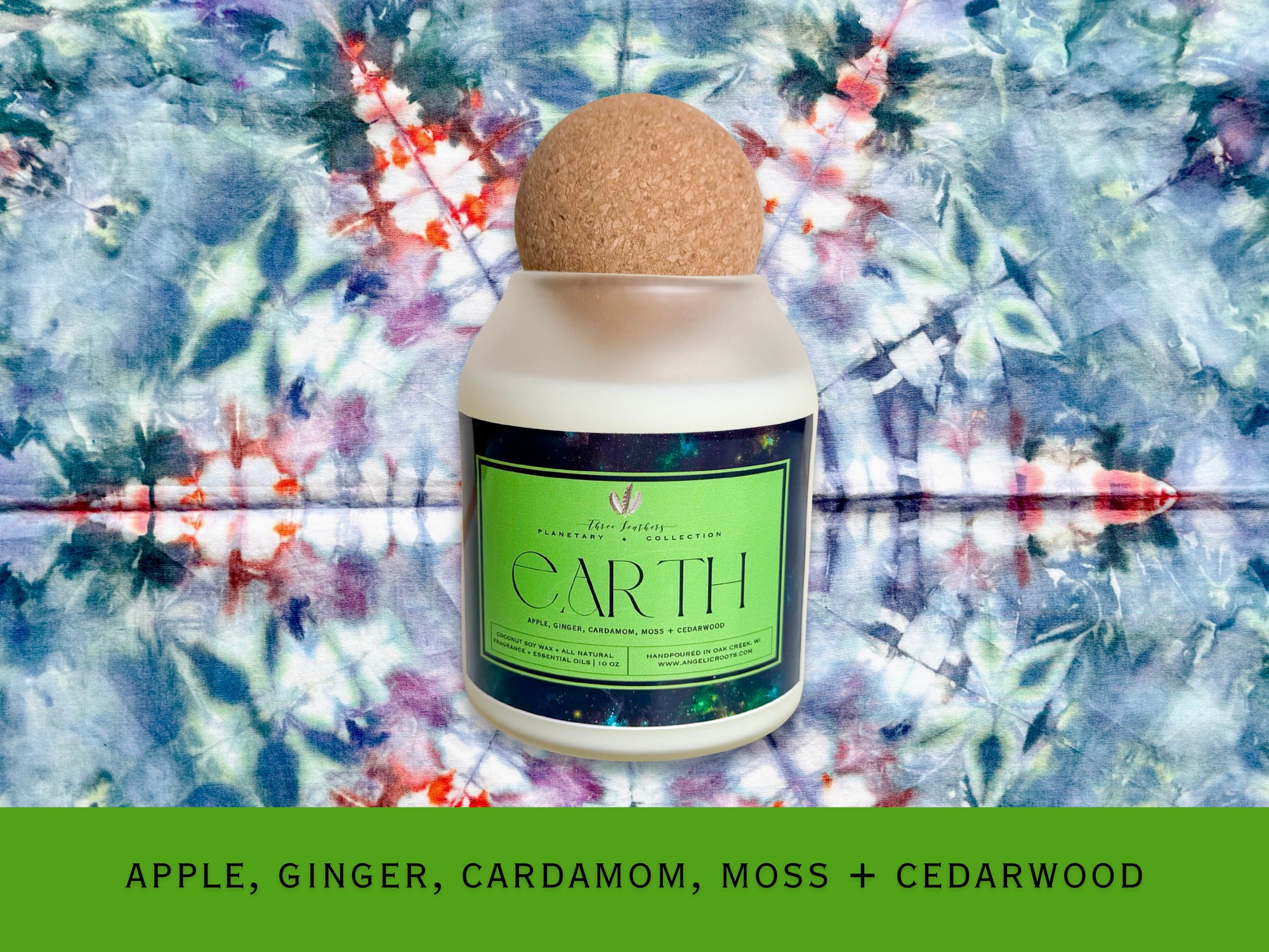 Earth || Planetary Candle Collection
