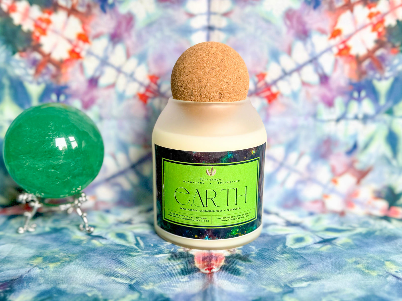 Earth || Planetary Candle Collection
