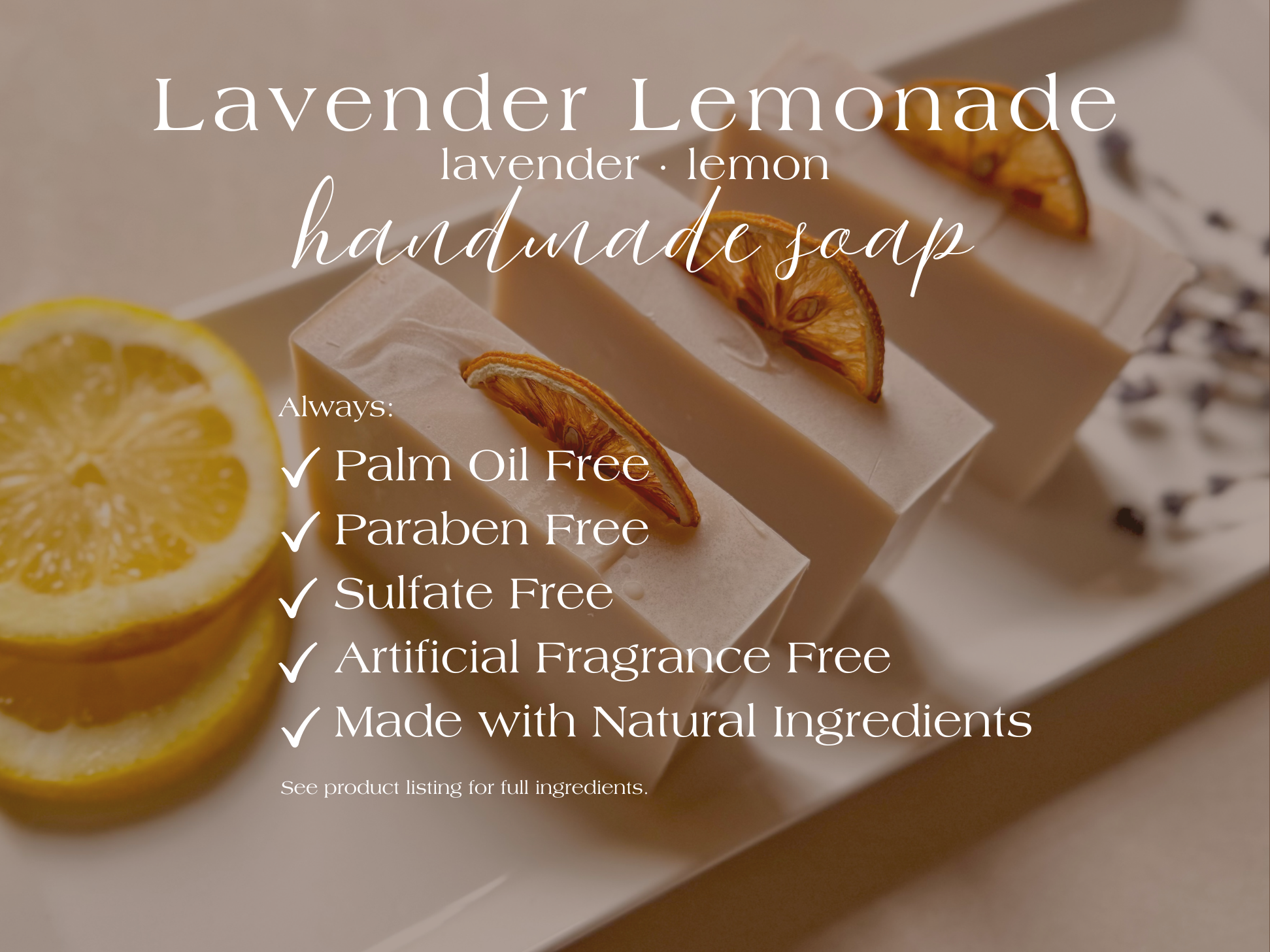 Lavender Lemonade || Cold Process Soap