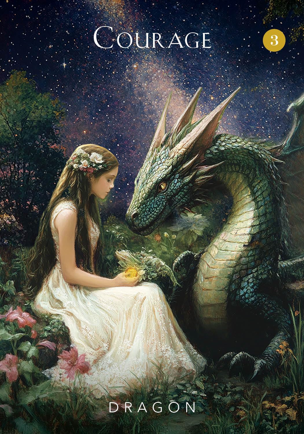 The Mystical Garden Oracle: A 44-Card Deck & Guidebook || Denise Linn