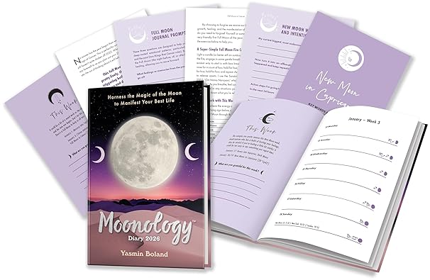 Moonology™ Diary 2026 || Yasmin Boland (Paperback)