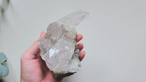 Himalayan Cathedral Quartz with Chlorite Rutile & Anatase || Rare