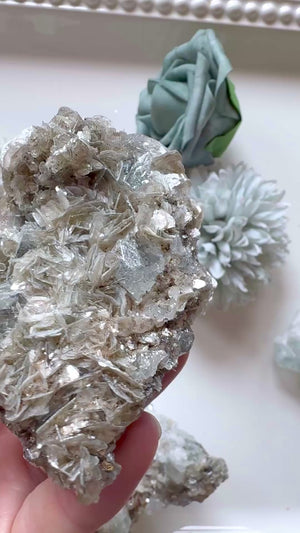 Aquamarine & Mica Specimens