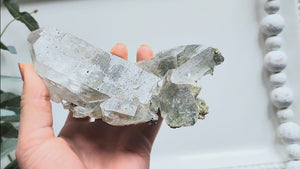 Himalayan Cathedral Quartz with Chlorite Rutile & Anatase || Rare