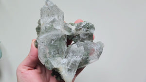 Himalayan Cathedral Quartz with Chlorite Rutile & Anatase || Rare