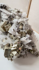 Cubic Pyrite with Quartz and Sphalerite Showstopper || Casapalca Mine, Peru