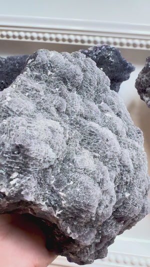 Purple Cubic & Botryoidal Fluorite || Zhejiang Province