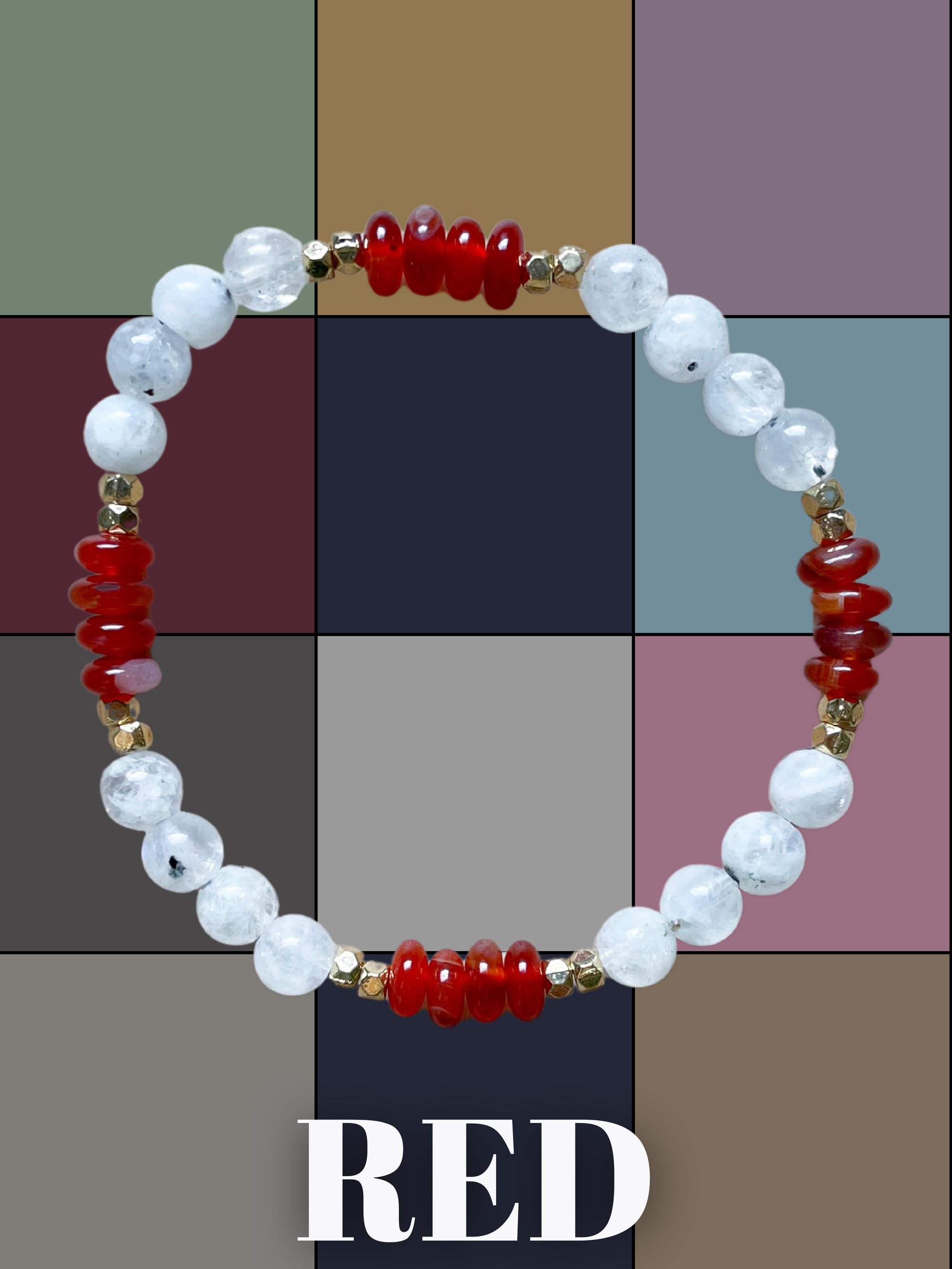 Eras Bracelet Collection - Red