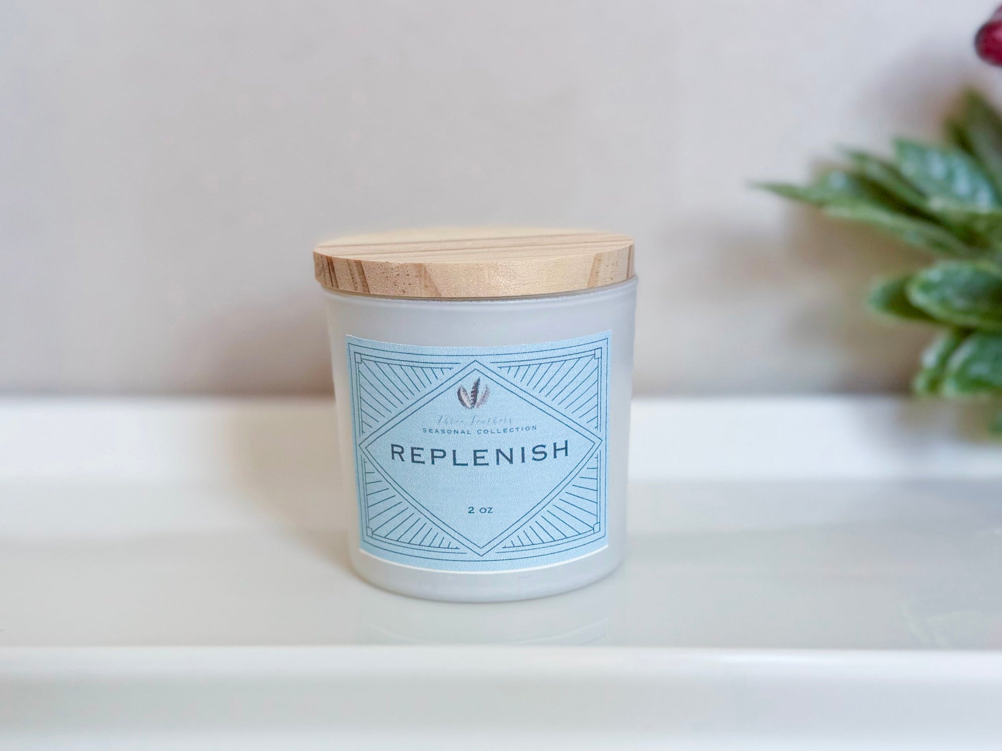 Replenish || Seasonal Candle Collection 2oz.