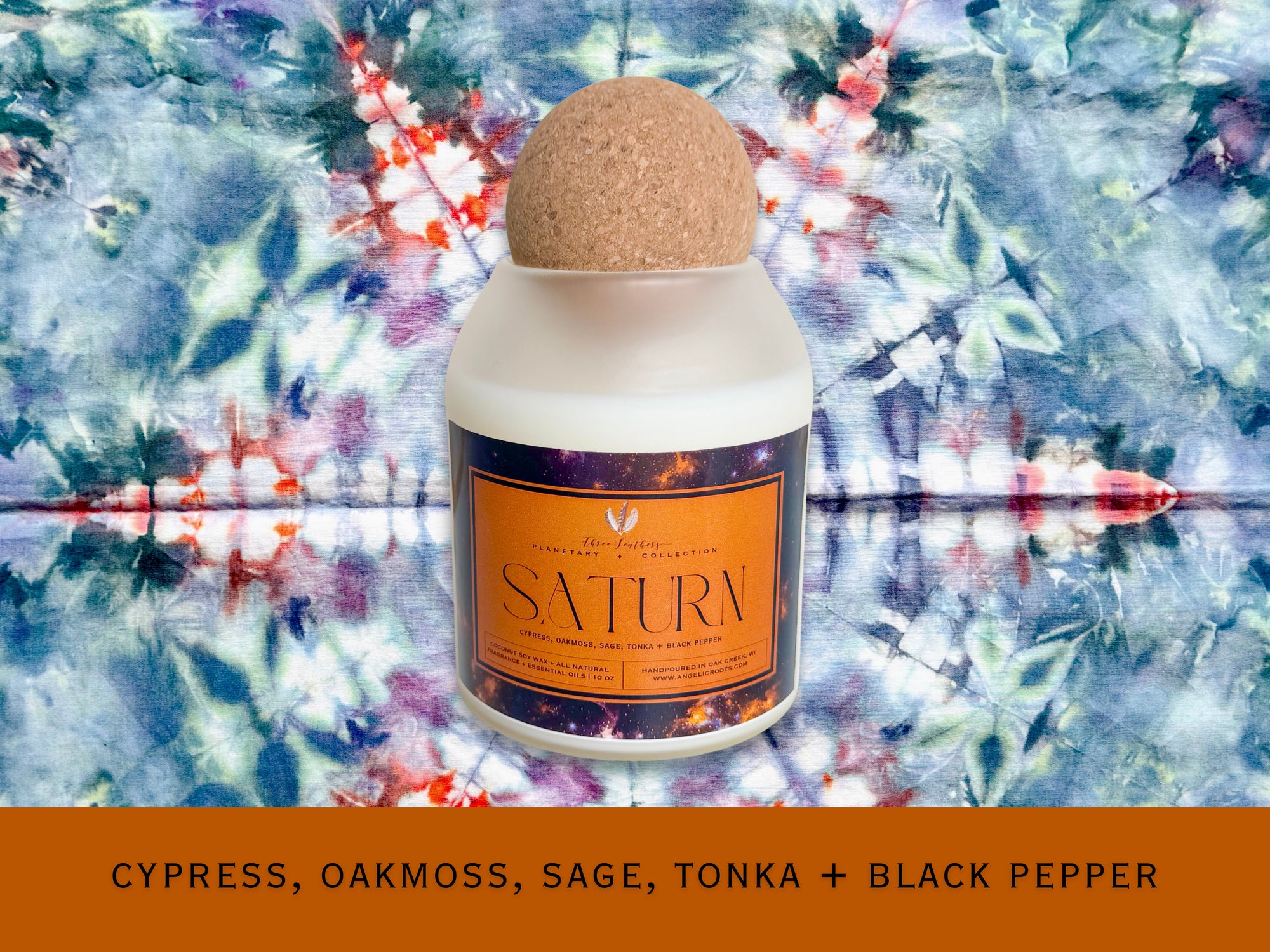 Saturn || Planetary Candle Collection
