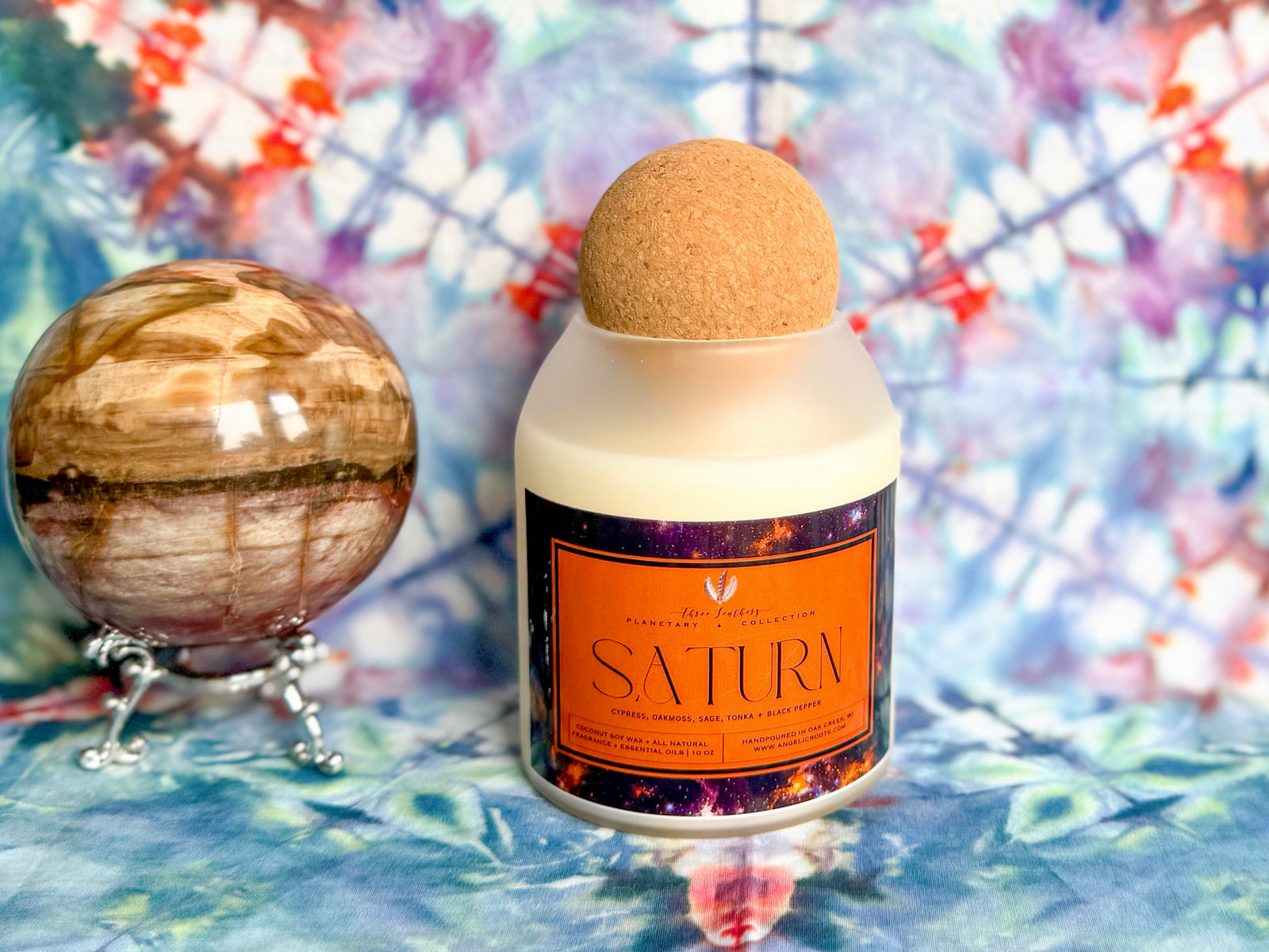 Saturn || Planetary Candle Collection
