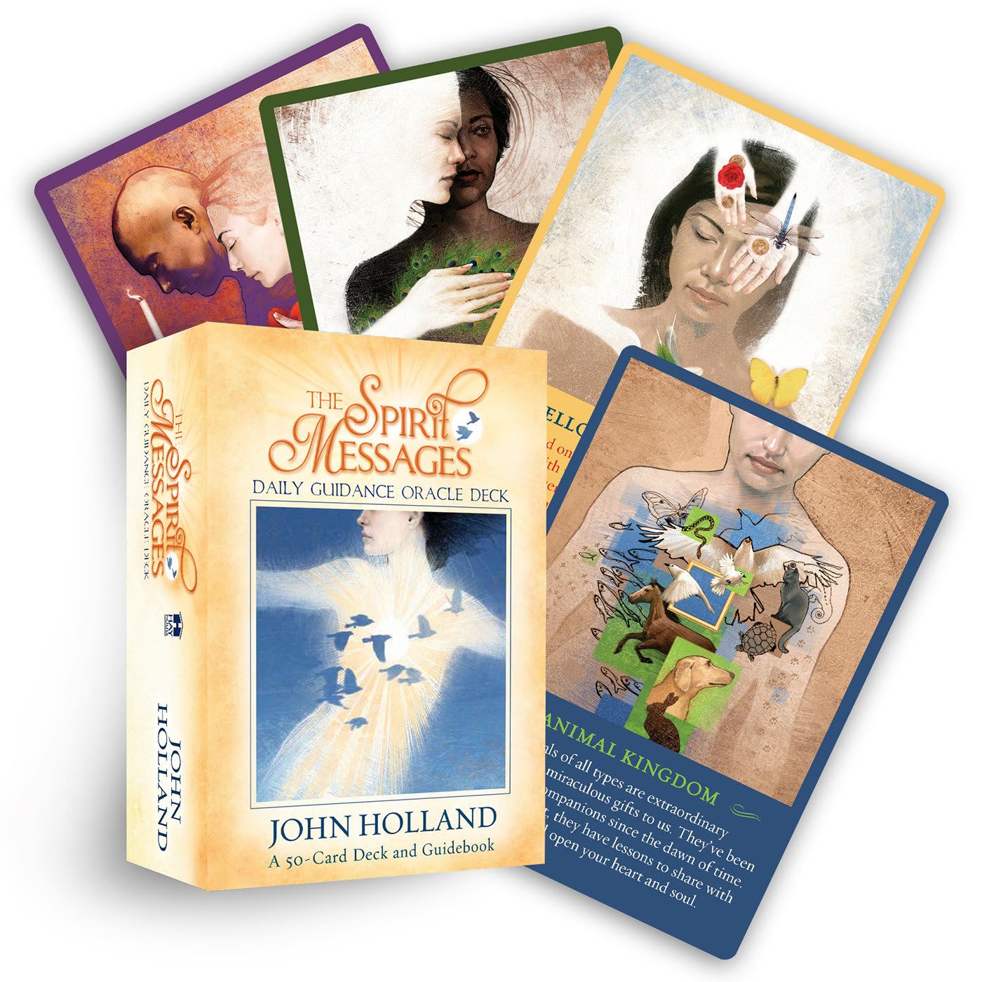The Spirit Messages Oracle Cards & Guidebook || John Holland