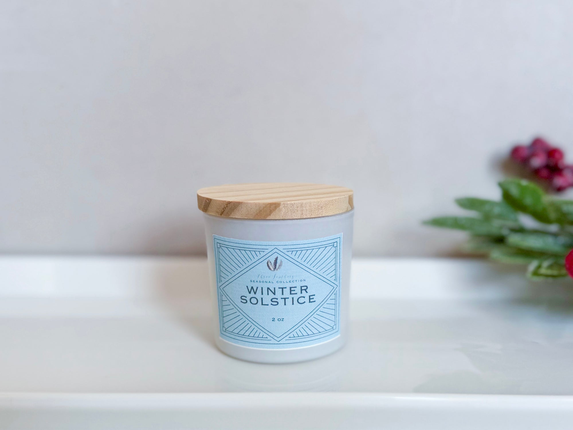Winter Solstice || Seasonal Candle Collection 2 oz.