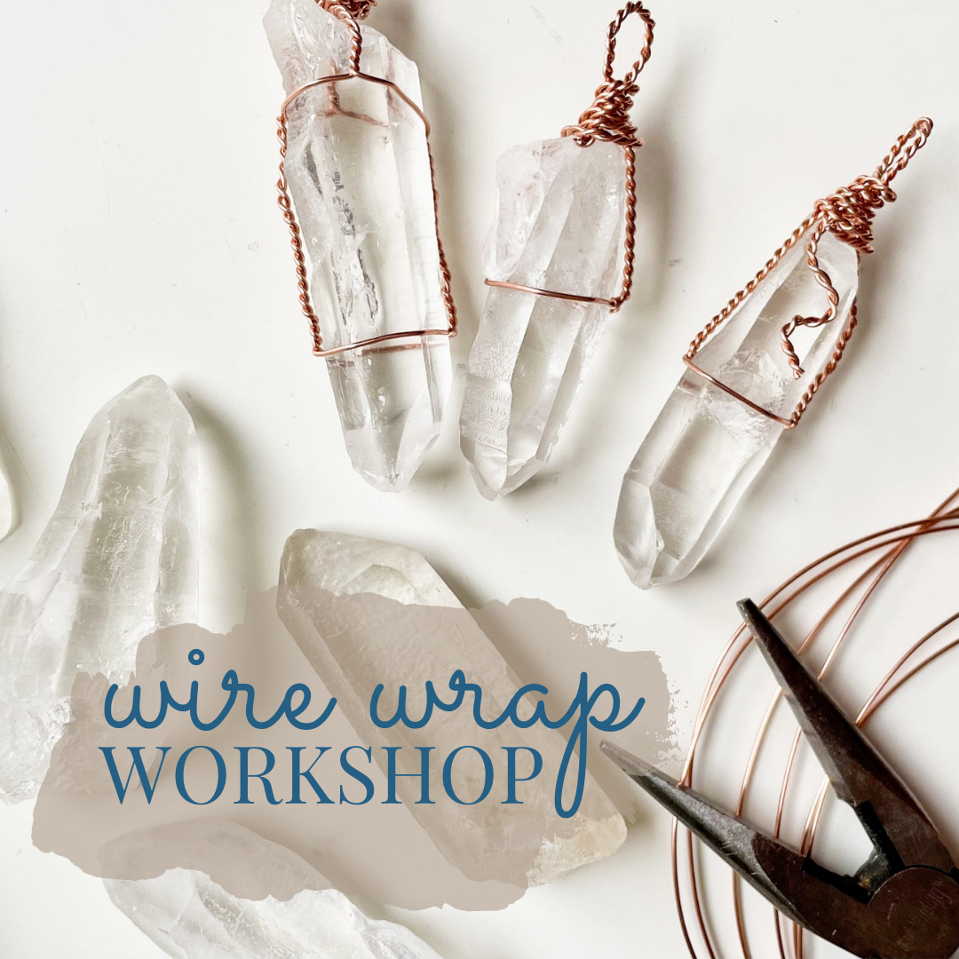 Wire Wrap Workshop for Beginners - Saturday, December 13 1pm-2:30pm