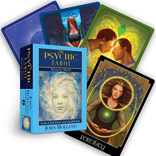 The Psychic Tarot Oracle Cards: 65-Card Deck & Guidebook || John Holland