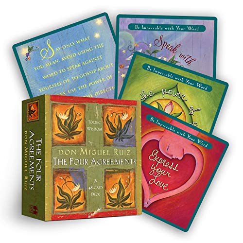The Four Agreements Oracle Card Deck || Don Miguel Ruiz