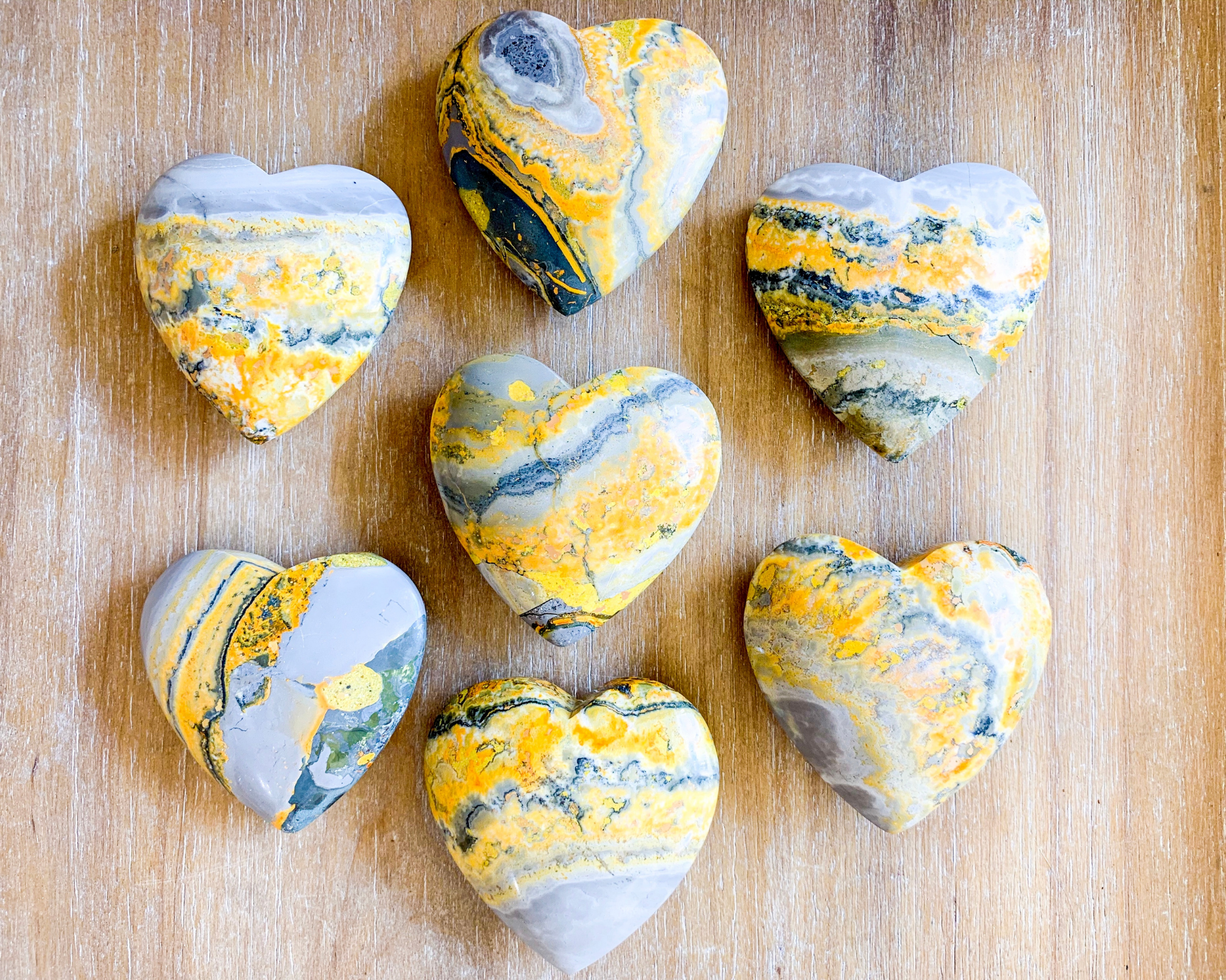 Bumblebee Jasper Heart