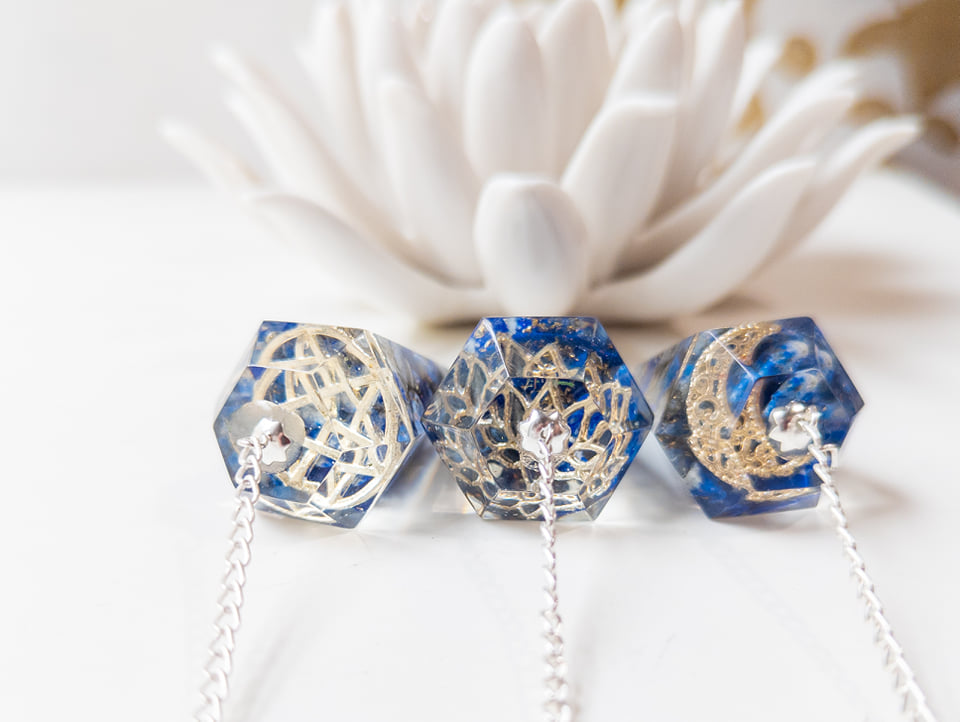 Lapis Lazuli Orgone Pendulum