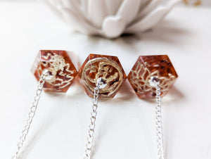 Carnelian Orgone Pendulum