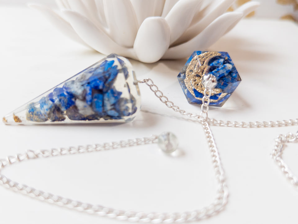 Lapis Lazuli Orgone Pendulum