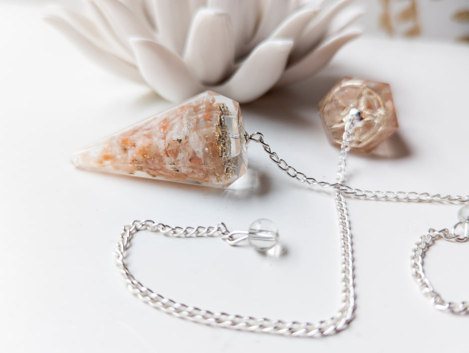 Sunstone Orgone Pendulum