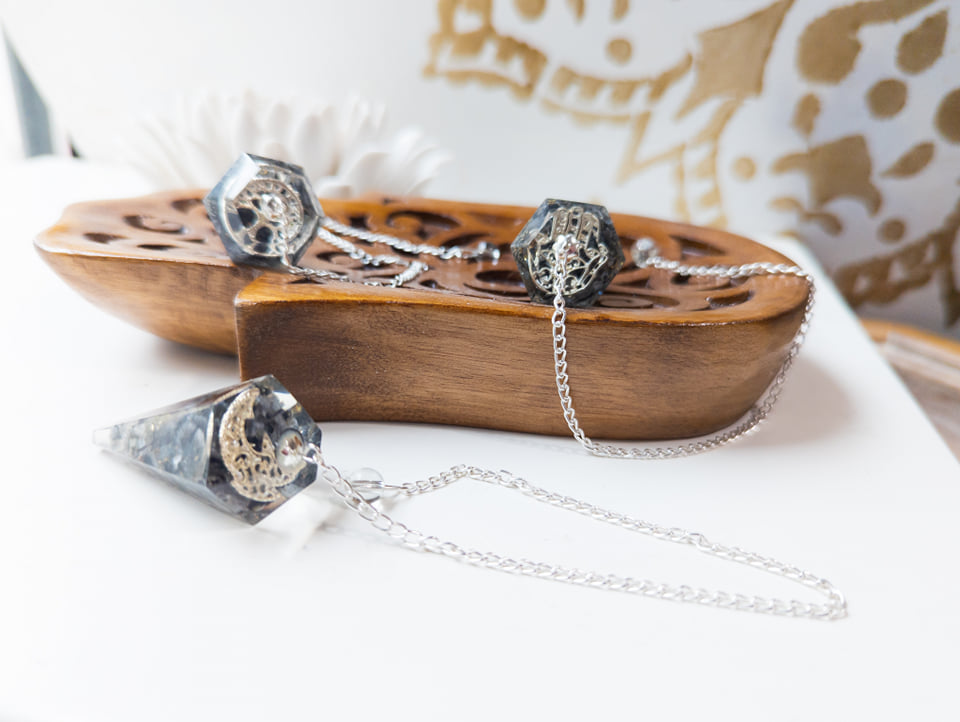 Larvikite Orgone Pendulum