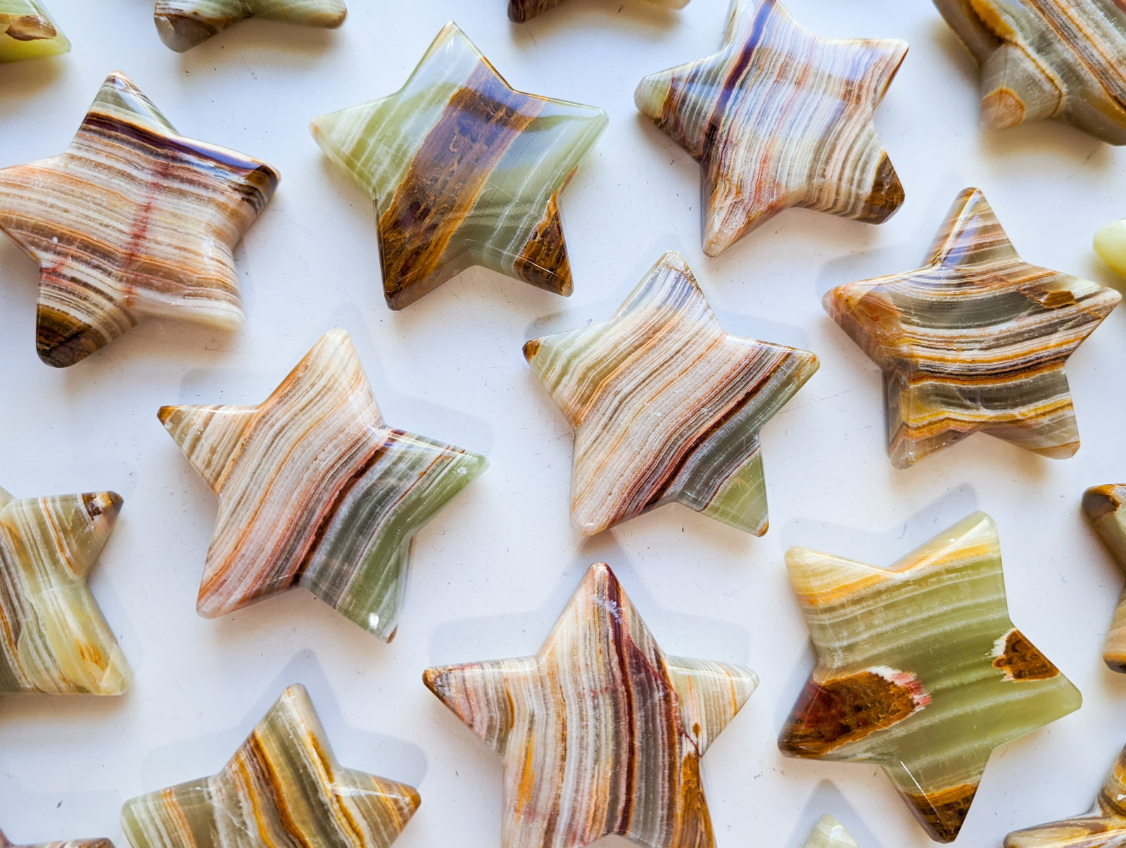 Green Banded Onyx Star