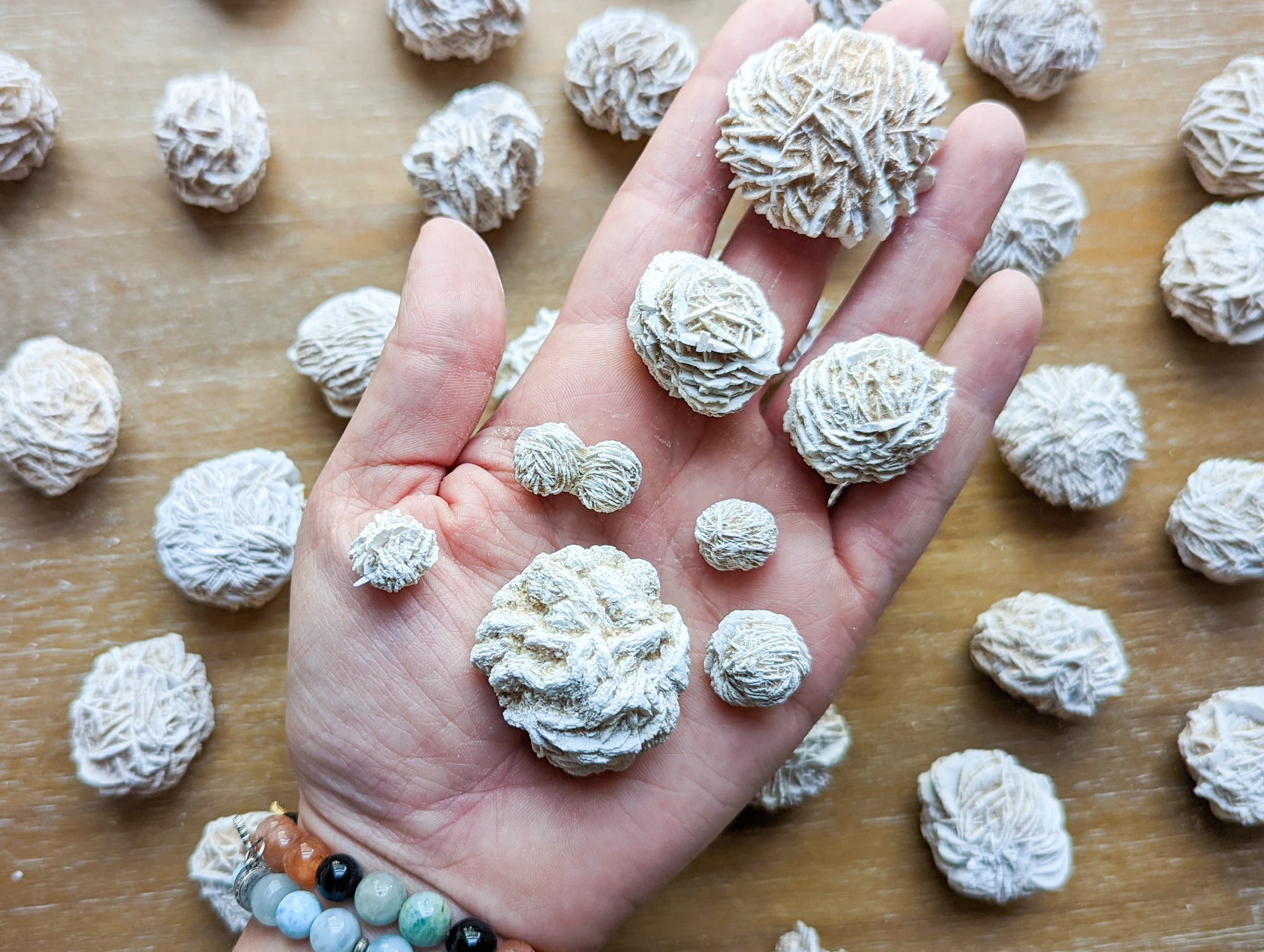 Desert Rose Selenite Tumbled Stone