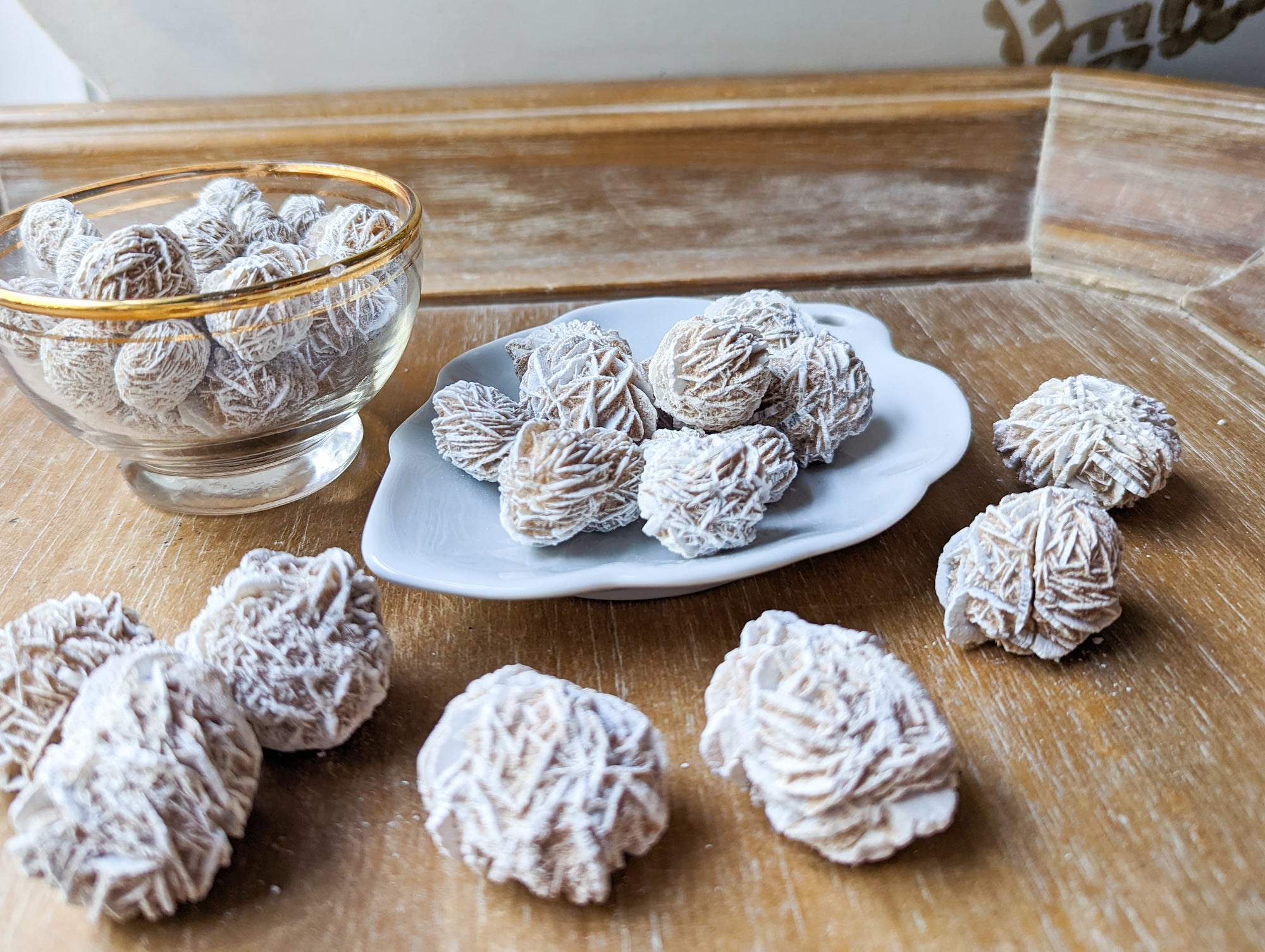 Desert Rose Selenite Tumbled Stone