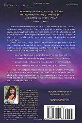 Energy Strands: The Ultimate Guide to Clearing the Cords That Are Constricting Your Life  || Denise Linn (Paperback)