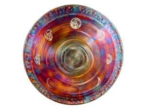 60" Moon Phase & Metatron Cube Grotta Sonora Gong