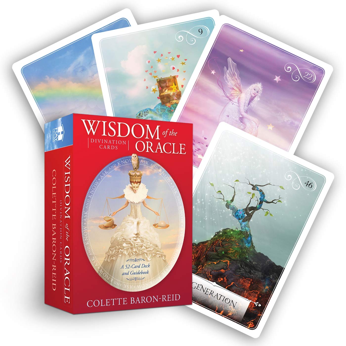 Wisdom of the Oracle Divination Deck & Guidebook || Colette Baron-Reid