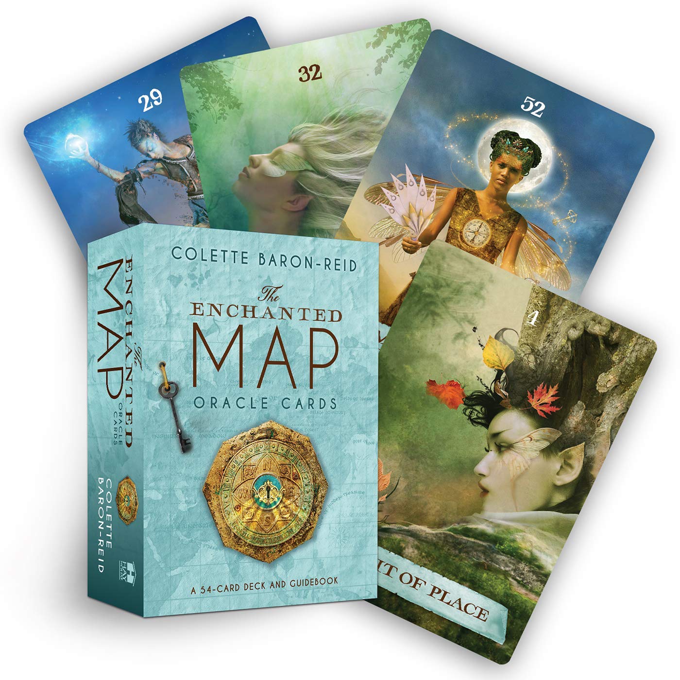 The Enchanted Map Oracle Cards: A 54-Card Deck and Guidebook || Colette Baron-Reid