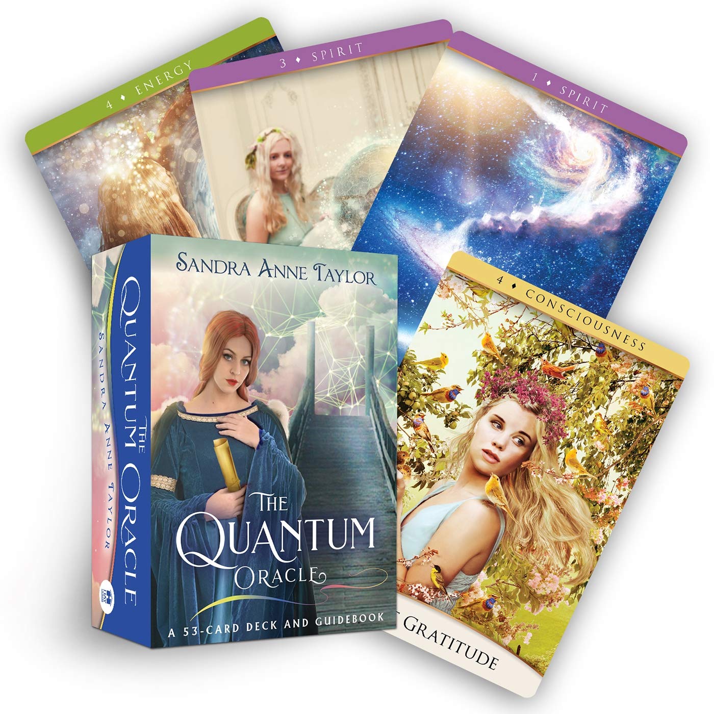 The Quantum Oracle Deck & Guidebook || Sandra Anne Taylor