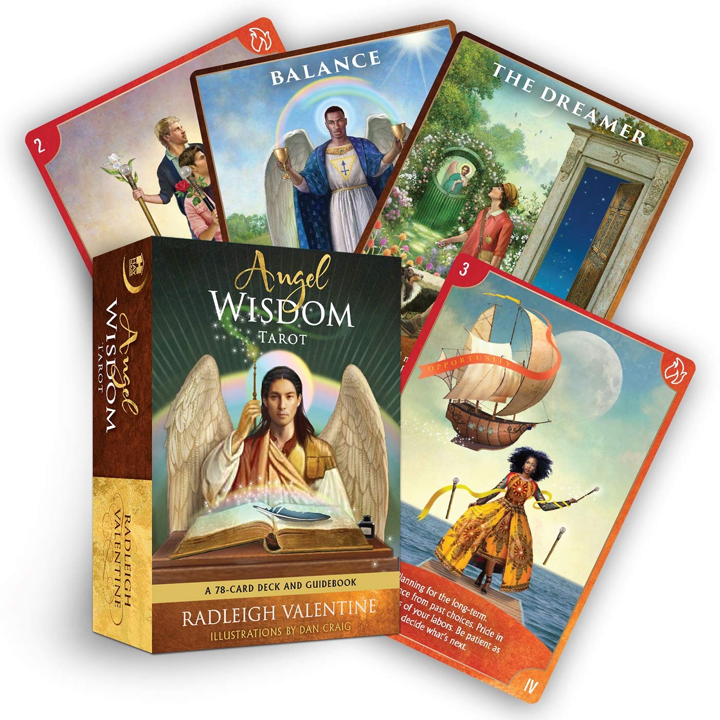 Angel Wisdom Tarot: A 78-Card Deck and Guidebook || Radleigh - Angelic Roots