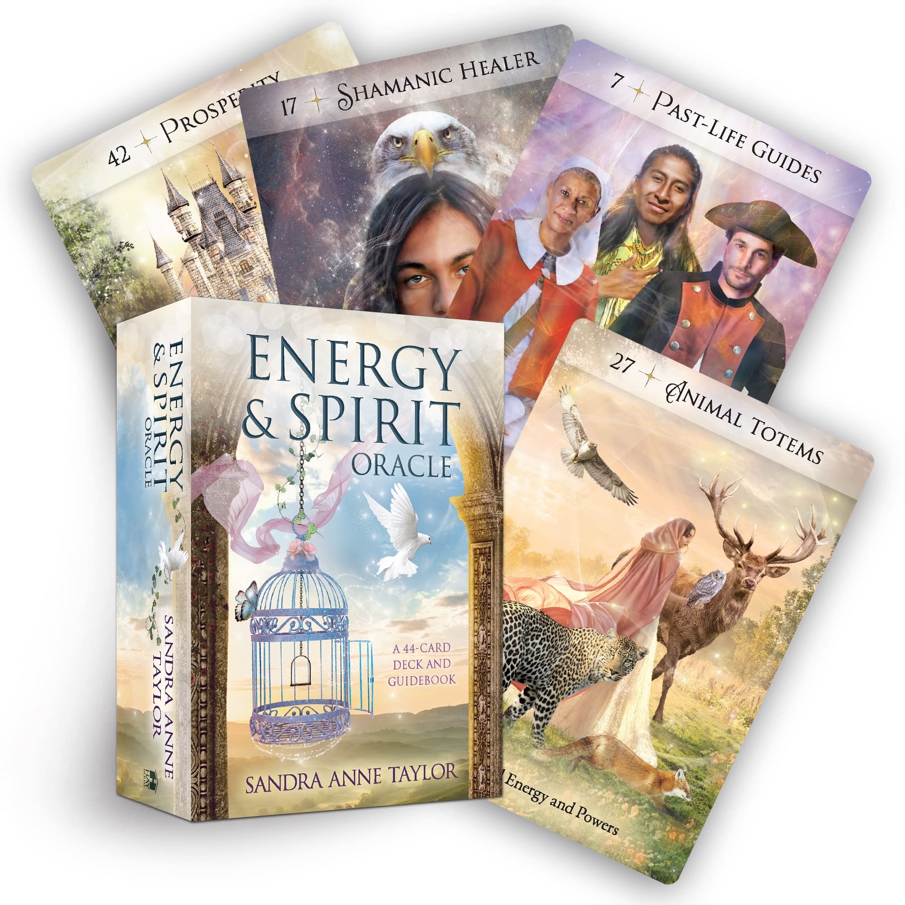 Energy & Spirit Oracle Cards & Guidebook || Sandra Anne Taylor