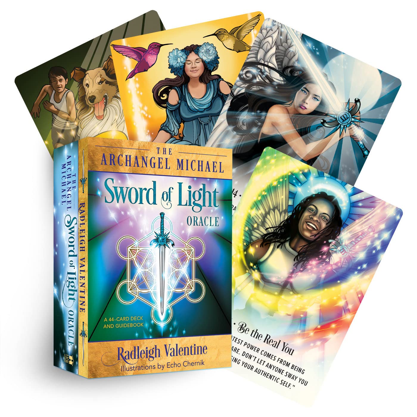 The Archangel Michael Sword of Light Oracle: A 44-Card Deck and Guidebook || Radleigh Valentine