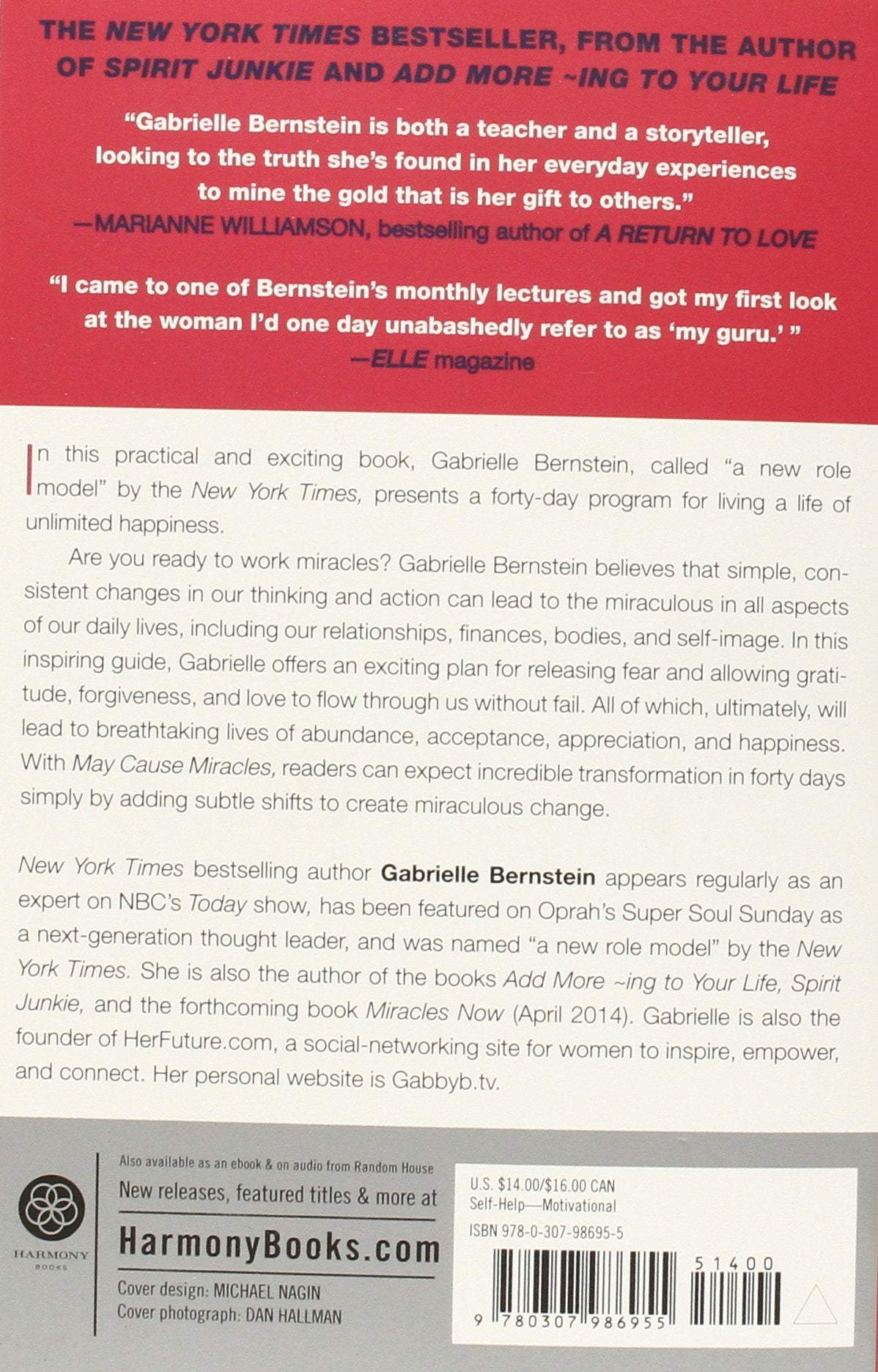 May Cause Miracles || Gabrielle Bernstein (Paperback)