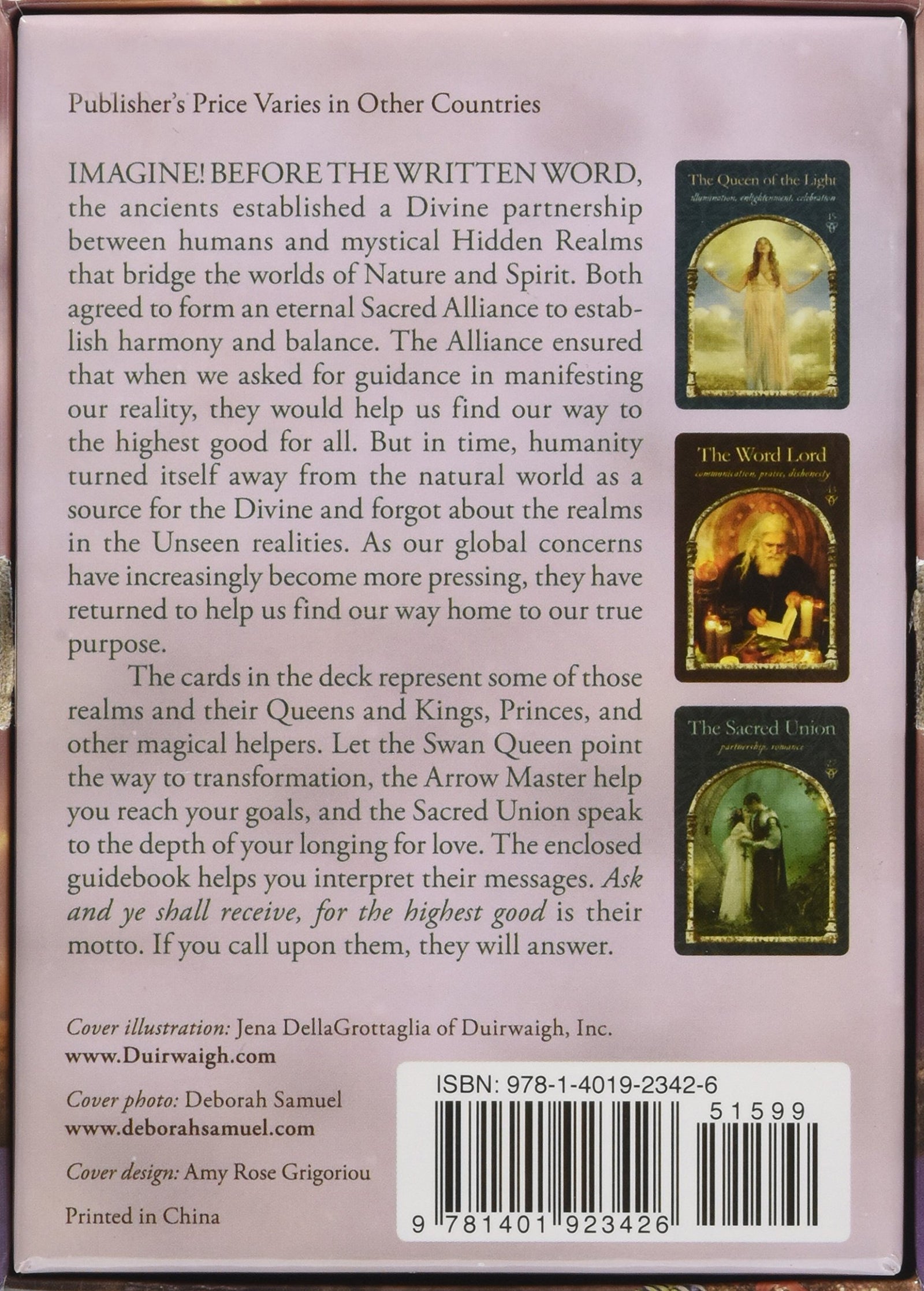 Wisdom of the Hidden Realms Deck & Guidebook || Colette Baron-Reid