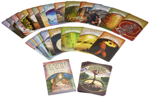 Earth Magic Oracle Cards: A 48-Card Deck and Guidebook || Steven D. Farmer