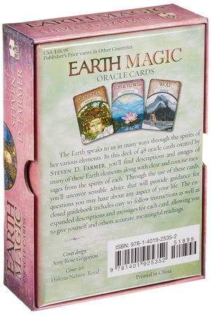 Earth Magic Oracle Cards: A 48-Card Deck and Guidebook || Steven D. Farmer
