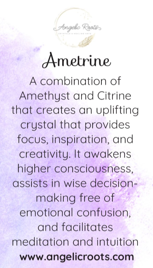 Ametrine meaning deals